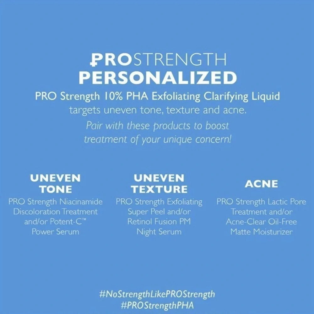 ONLY 1! Peter Thomas Roth ProStrength 10% PHA Exfoliating Clarifying Liquid - Picture 6 of 7